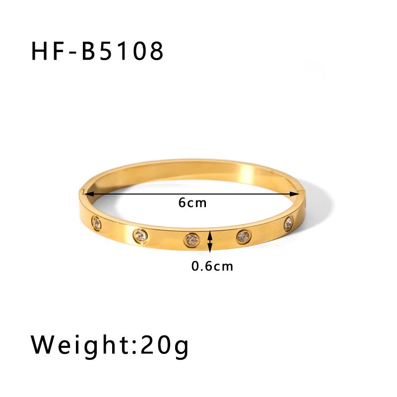 Cassie Bangle Gold