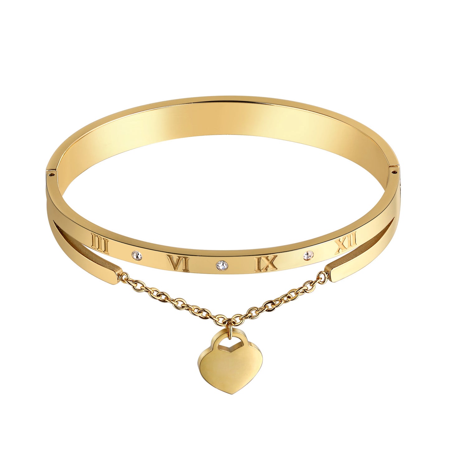 Love Armreif Gold - Gravur