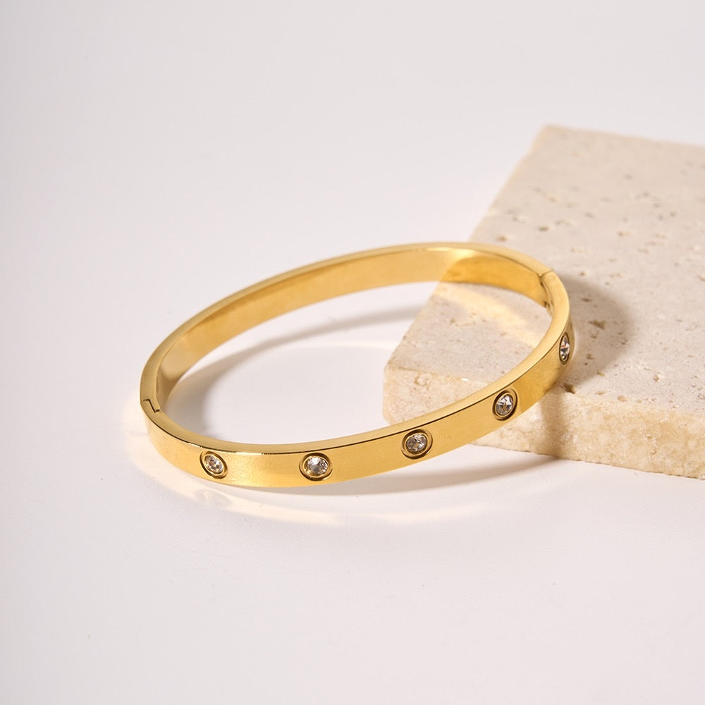 Cassie Bangle Gold