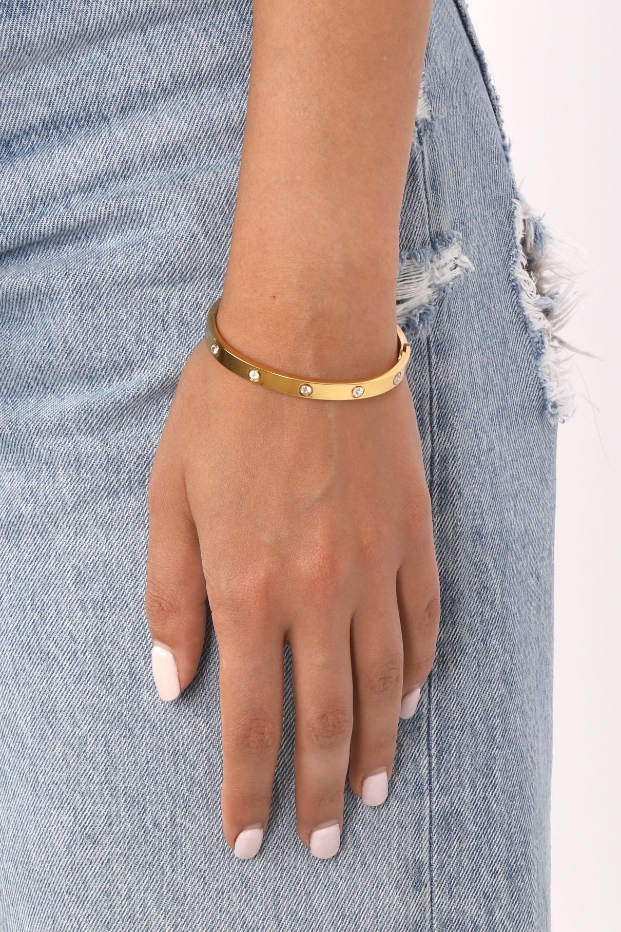 Cassie Bangle Gold