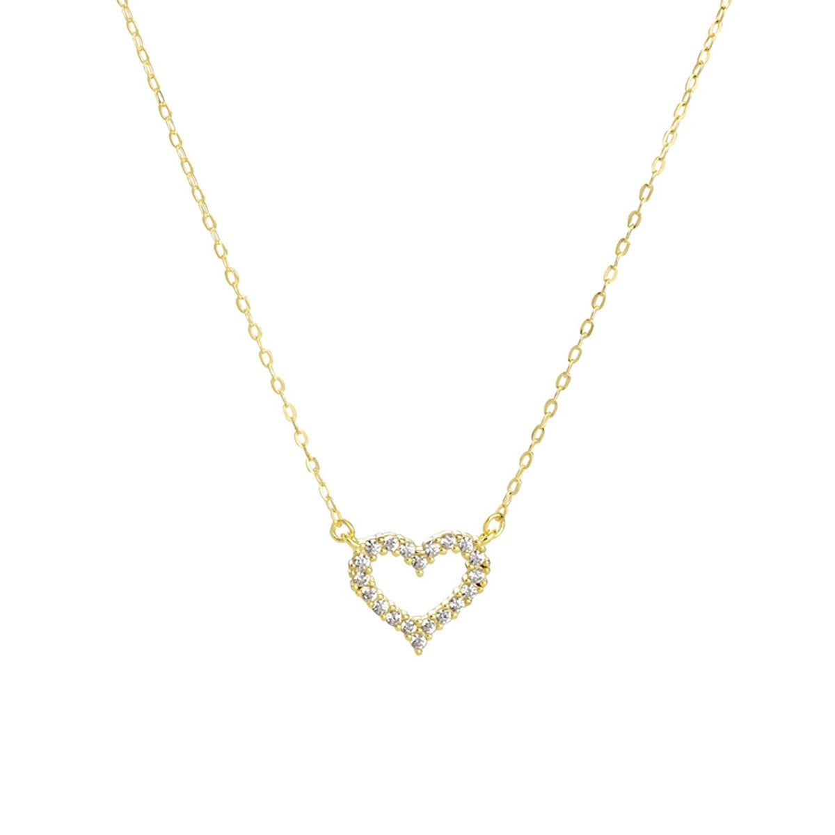 Heart Kette Gold