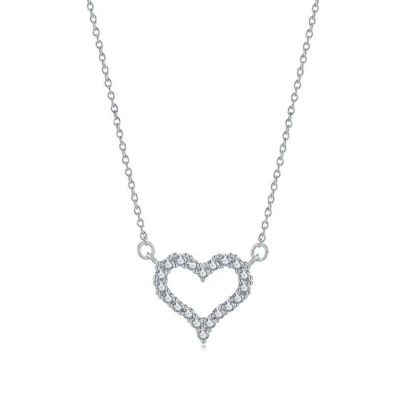 Heart Kette Silber