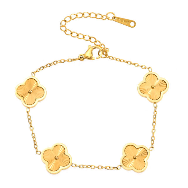 Clover Armband Gold