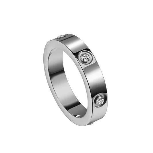 Love Ring Silber