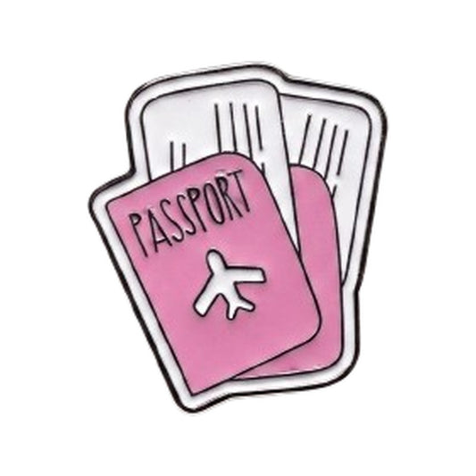 Premium Metall Sticker – Reisepass