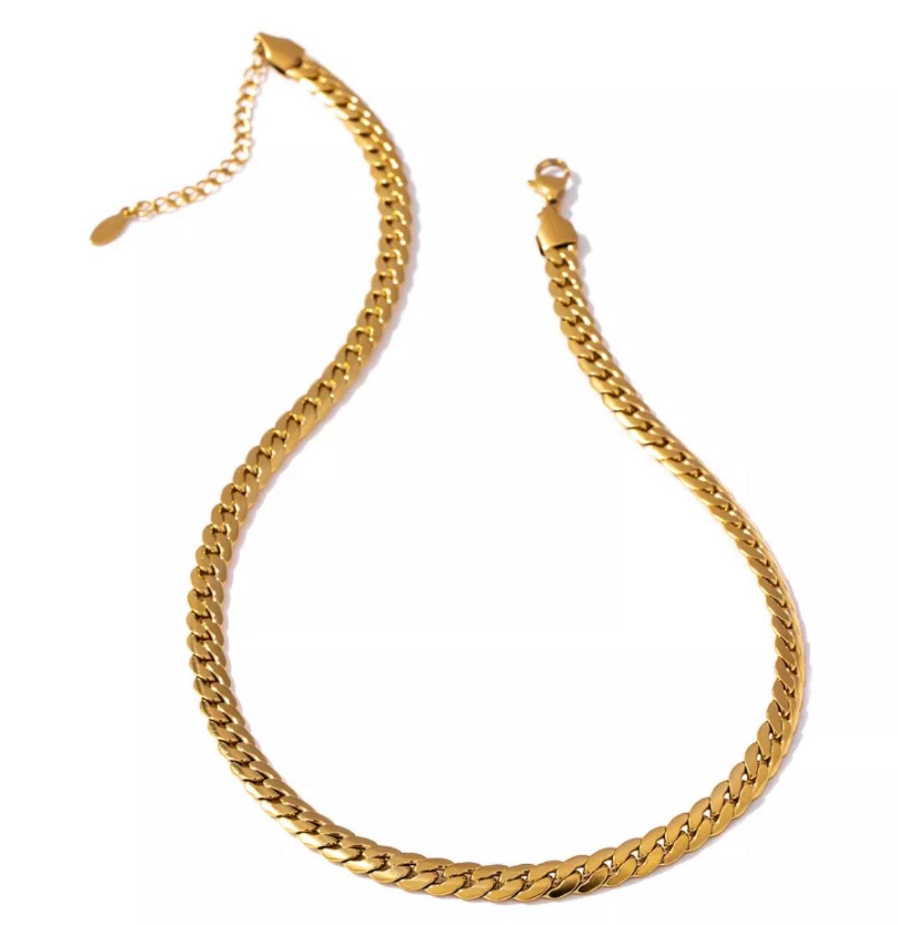 Cuban link Kette Gold - IlhamJewelry